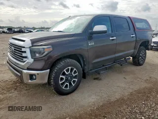 2019 Toyota Tundra SR5 with VIN 5TFAY5F14KX846541, listed as a Copart auction lot 64140305 with 118,152 mi miles and Salvage title. Bid and sale history available at DreamBid. Image 1.