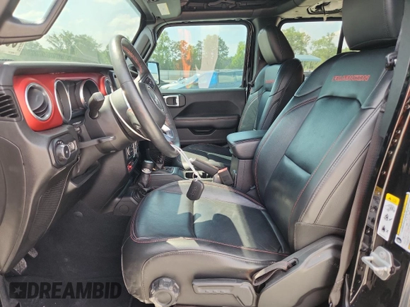 2018 Jeep Wrangler Unlimited Rubicon z VIN 1C4HJXFG8JW232955, wystawiony jako Copart lot #66491345 z przebiegiem 22 717 mil mil oraz Szkoda całkowita • Salvage title. Historia ofert i sprzedaży dostępna na DreamBid. Obrazek 7.