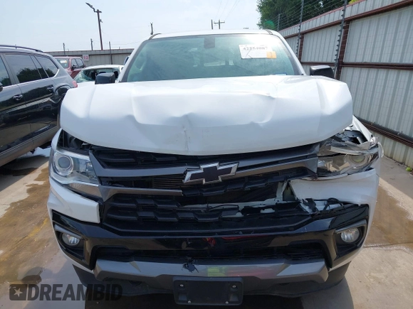 2022 Chevrolet Colorado 2WD Z71 with VIN 1GCGSDENXN1194641, listed as a IAAI auction lot 42254087 with 39,979 mi miles and . Bid and sale history available at DreamBid. Image 6.