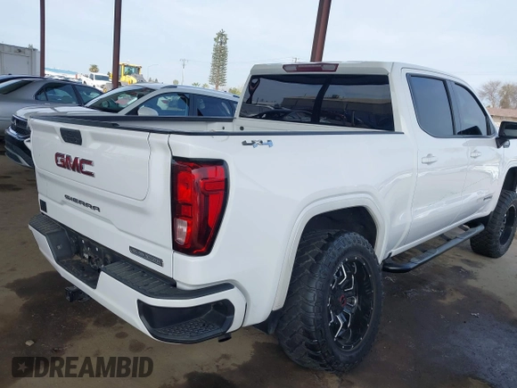 2021 GMC Sierra 1500 Elevation with VIN 3GTU9CED5MG236469, listed as a IAAI auction lot 41691714 with 36,594 mi miles and . Bid and sale history available at DreamBid. Image 4.