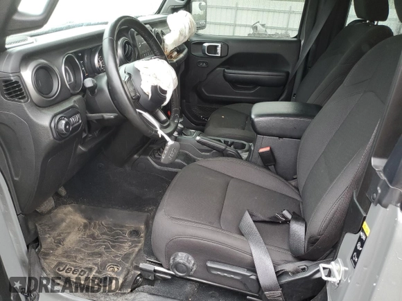 2022 Jeep Wrangler Sport с VIN 1C4GJXAN5NW226036, выставлен на аукционе Copart как лот 58492245 с пробегом 40 958 миль миль и Списание • Salvage title. История ставок и продаж доступна на DreamBid. Изображение 7.