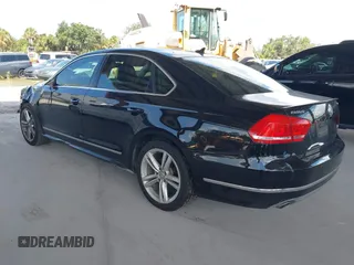 2014 Volkswagen Passat SEL Premium with VIN 1VWCN7A37EC071313, listed as a IAAI auction lot 42796404 with 78,444 mi miles and . Bid and sale history available at DreamBid. Image 3.