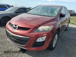 2012 Mazda CX-7 i Touring z VIN JM3ER2C58C0422043, wystawiony jako Copart lot #76813334 z przebiegiem Nie podano mil oraz Szkoda całkowita • Salvage title. Historia ofert i sprzedaży dostępna na DreamBid. Obrazek 1.