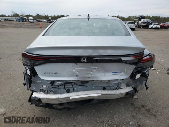 2024 Honda Accord Touring with VIN 1HGCY2F87RA077620, listed as a Copart auction lot 65668285 with 5,851 mi miles and Non repairable. Bid and sale history available at DreamBid. Image 6.