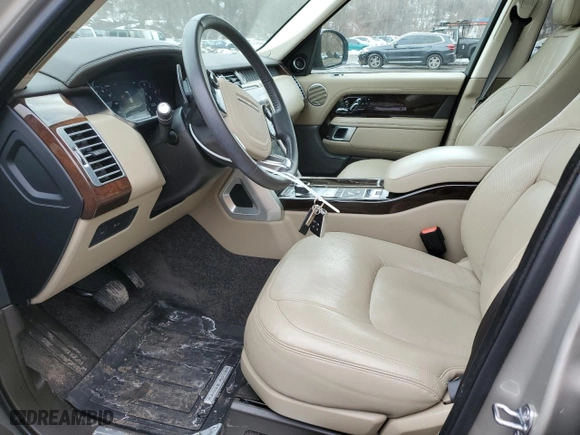 2020 Land Rover Range Rover HSE with VIN SALGS2RU4LA599454, listed as a Copart auction lot 46345355 with 39,898 mi miles and Salvage Title. Bid and sale history available at carsss.com. Image 7.