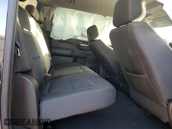 2022 Chevrolet Silverado 1500 Custom with VIN 1GCPDBEK9NZ524775, listed as a Copart auction lot 41422045 with 23,819 mi miles and Salvage Title. Bid and sale history available at carsss.com. Image 10.
