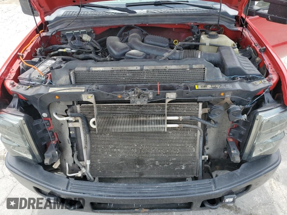 2010 Ford F-250 XL with VIN 1FTNF2B58AEA35902, listed as a Copart auction lot 66661294 with 134,687 mi miles and Salvage title. Bid and sale history available at DreamBid. Image 12.