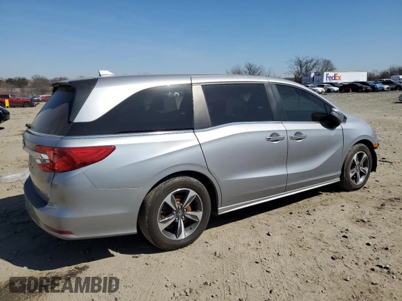 2019 Honda Odyssey Touring z VIN 5FNRL6H87KB109460, wystawiony jako Copart lot #48632105 z przebiegiem 68 604 mil mil oraz Szkoda całkowita • Salvage title. Historia ofert i sprzedaży dostępna na DreamBid. Obrazek 3.