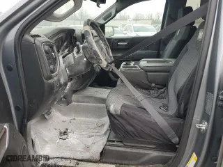 2019 Chevrolet Silverado 1500 LT with VIN 1GCRYDEDXKZ375525, listed as a Copart auction lot 46784745 with 0 mi miles and Salvage Title. Bid and sale history available at carsss.com. Image 7.