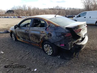 2018 Hyundai Accent SEL with VIN 3KPC24A30JE033693, listed as a Copart auction lot 39515263 with 0 mi miles. Bid and sale history available at carsss.com. Image 2.