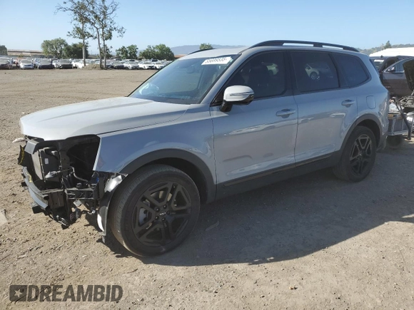 2024 Kia Telluride SX Prestige X-Pro z VIN 5XYP5DGC8RG422323, wystawiony jako Copart lot #55699535 z przebiegiem 18 348 mil mil oraz Szkoda całkowita • Salvage title. Historia ofert i sprzedaży dostępna na DreamBid. Obrazek 1.
