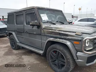 2017 Mercedes-Benz G-Class AMG G 63 with VIN WDCYC7DF9HX277129, listed as a IAAI auction lot 41631779 with 93,810 mi miles. Bid and sale history available at carsss.com. Image 6.