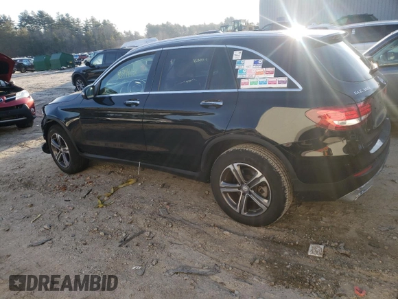 2016 Mercedes-Benz GLC with VIN WDC0G4KB1GF087846, listed as a Copart auction lot 36491613 with 50,589 mi miles. Bid and sale history available at carsss.com. Image 2.