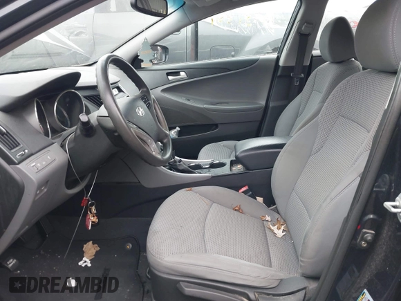 2011 Hyundai Sonata GLS with VIN 5NPEB4AC9BH251640, listed as a IAAI auction lot 40931571 with 109,894 mi miles. Bid and sale history available at carsss.com. Image 5.