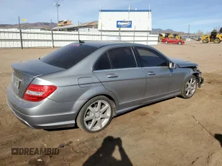 2014 Mercedes-Benz C 250 Sport with VIN WDDGF4HB3EG242795, listed as a Copart auction lot 48764285 with 74,478 mi miles and Salvage Title. Bid and sale history available at DreamBid. Image 3.