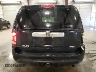 2012 Honda Pilot EX-L with VIN 5FNYF4H71CB027157, listed as a Copart auction lot 52934365 with 159,917 mi miles and Salvage Title. Bid and sale history available at carsss.com. Image 6.
