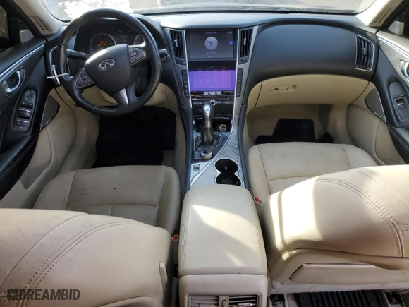 2017 Infiniti Q50 3.0t Premium with VIN JN1EV7AP7HM739398, listed as a Copart auction lot 44206825 with NaN miles and Clean Title. Bid and sale history available at carsss.com. Image 8.