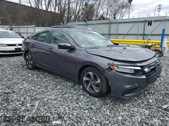 2019 Honda Insight EX with VIN 19XZE4F58KE008151, listed as a Copart auction lot 52419855 with 67,889 mi miles and Salvage Title. Bid and sale history available at DreamBid. Image 4.