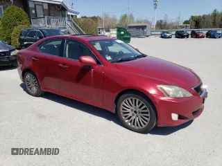2007 Lexus IS 250 with VIN JTHCK262572010466, listed as a Copart auction lot 54299585 with 182,238 mi miles and Clean Title. Bid and sale history available at carsss.com. Image 4.
