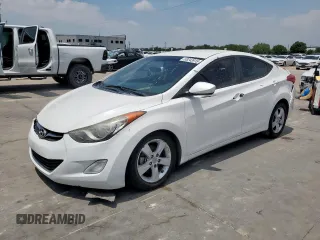 2013 Hyundai Elantra GLS z VIN 5NPDH4AE0DH219383, wystawiony jako Copart lot #58243915 z przebiegiem 166 343 mil mil oraz Tytuł czysty. Historia ofert i sprzedaży dostępna na DreamBid. Obrazek 1.