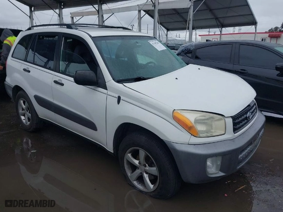 2003 Toyota RAV4 with VIN JTEGH20V730119789, listed as a IAAI auction lot 41809263 with 140,028 mi miles. Bid and sale history available at carsss.com. Image 1.