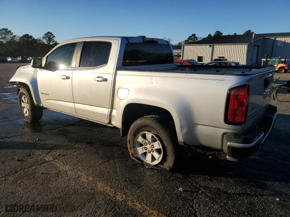 2020 Chevrolet Colorado 2WD Work Truck with VIN 1GCGSBEN8L1152616, listed as a Copart auction lot 88344685 with 0 mi miles and Salvage Title. Bid and sale history available at carsss.com. Image 2.