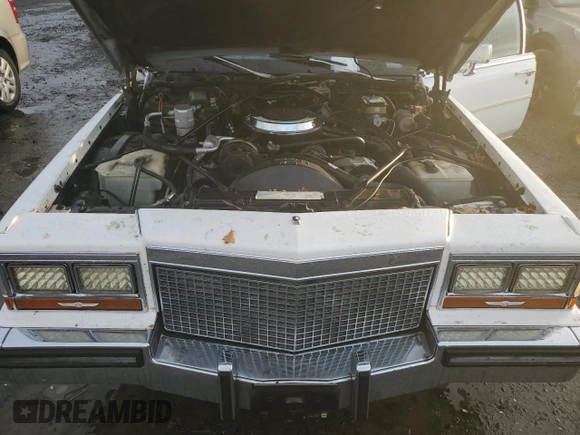 1988 Cadillac Brougham z VIN 1G6DW51Y1JR761749, wystawiony jako Copart lot #80371494 z przebiegiem 1271 mil mil oraz Tytuł czysty. Historia ofert i sprzedaży dostępna na DreamBid. Obrazek 11.