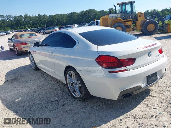 2012 BMW 6 Series 650i with VIN WBALX3C53CDV77486, listed as a IAAI auction lot 42165524 with 133,365 mi miles and . Bid and sale history available at carsss.com. Image 3.
