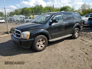 2004 Dodge Durango SLT z VIN 1D4HB48N84F178765, wystawiony jako Copart lot #55421445 z przebiegiem 160 548 mil mil oraz Szkoda całkowita • Salvage title. Historia ofert i sprzedaży dostępna na DreamBid. Obrazek 1.