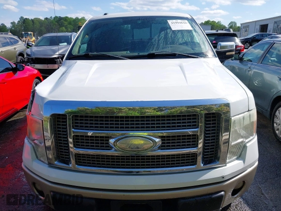 2009 Ford F-150 XL with VIN 1FTPW14VX9KC12608, listed as a IAAI auction lot 41994846 with 279,269 mi miles. Bid and sale history available at carsss.com. Image 12.