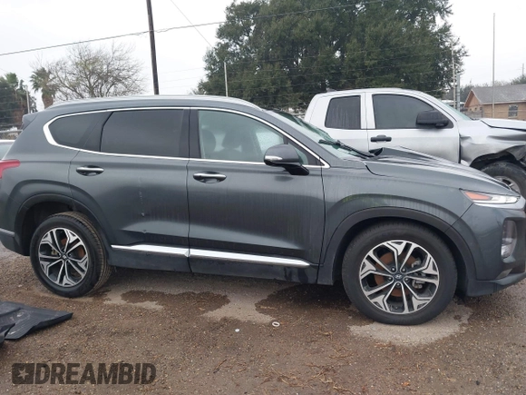 2019 Hyundai Santa Fe Ultimate with VIN 5NMS53AA9KH055620, listed as a IAAI auction lot 41623851 with 39,717 mi miles. Bid and sale history available at carsss.com. Image 13.
