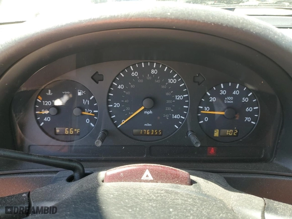 2002 Mercedes-Benz M-Class with VIN 4JGAB54E12A318056, listed as a Copart auction lot 47465095 with 176,355 mi miles and Salvage Title. Bid and sale history available at carsss.com. Image 9.