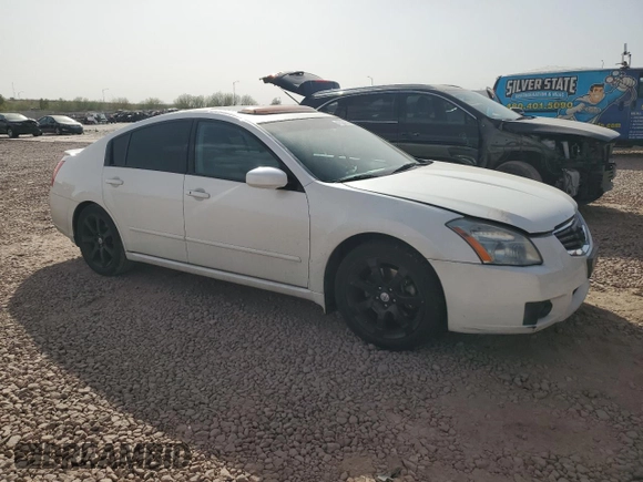 2008 Nissan Maxima 3.5 SL with VIN 1N4BA41E38C806860, listed as a Copart auction lot 47228235 with 140,832 mi miles and Salvage Title. Bid and sale history available at carsss.com. Image 4.