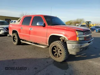 2006 Chevrolet Avalanche Z71 with VIN 3GNEK12Z96G152582, listed as a Copart auction lot 51324435 with Not Provided miles and Salvage Title. Bid and sale history available at DreamBid. Image 4.