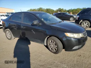 2011 Kia Forte LX with VIN KNAFT4A28B5370253, listed as a Copart auction lot 81020754 with 0 mi miles and Salvage Title. Bid and sale history available at carsss.com. Image 4.