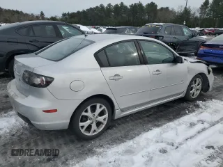 2007 Mazda 3 S Touring with VIN JM1BK324471680235, listed as a Copart auction lot 44908865 with 136,074 mi miles and Salvage Title. Bid and sale history available at DreamBid. Image 3.