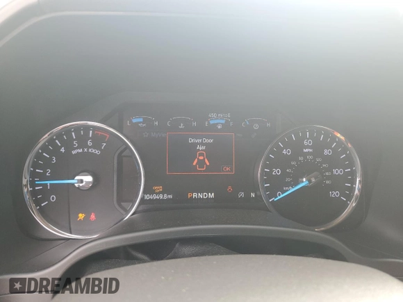 2020 Ford Expedition Max XLT with VIN 1FMJK1HT4LEA49126, listed as a Copart auction lot 44147455 with 104,949 mi miles and Salvage Title. Bid and sale history available at DreamBid. Image 9.