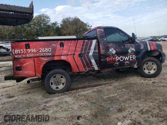 2007 Ford F-250 XL with VIN 1FTSF21P97EB07964, listed as a Copart auction lot 40119684 with 215,318 mi miles and Salvage Title. Bid and sale history available at DreamBid. Image 3.