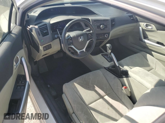 2012 Honda Civic Cpe EX with VIN 2HGFG3B81CH531798, listed as a Copart auction lot 69088484 with 118,301 mi miles and Salvage Title. Bid and sale history available at carsss.com. Image 8.