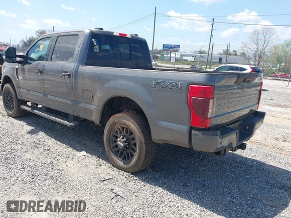 2022 Ford F-250 XL with VIN 1FT7W2BN9NEF74236, listed as a IAAI auction lot 42036455 with 35,875 mi miles and . Bid and sale history available at DreamBid. Image 3.