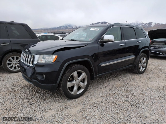 2011 Jeep Grand Cherokee Limited with VIN 1J4RR5GT8BC607866, listed as a Copart auction lot 47947595 with 122,161 mi miles and Salvage Title. Bid and sale history available at carsss.com. Image 1.