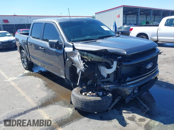 2024 Ford F-150 STX with VIN 1FTFW2L56RKD65618, listed as a IAAI auction lot 41844860 with 18,054 mi miles and . Bid and sale history available at carsss.com. Image 1.