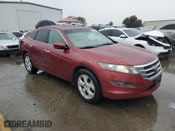 2010 Honda Accord Crosstour EX-L with VIN 5J6TF1H57AL011458, listed as a Copart auction lot 82027214 with 76,733 mi miles and Salvage Title. Bid and sale history available at carsss.com. Image 4.