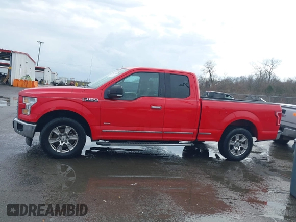 2016 Ford F-150 XL with VIN 1FTEX1CP9GKF76099, listed as a IAAI auction lot 41538199 with 163,543 mi miles and . Bid and sale history available at carsss.com. Image 14.