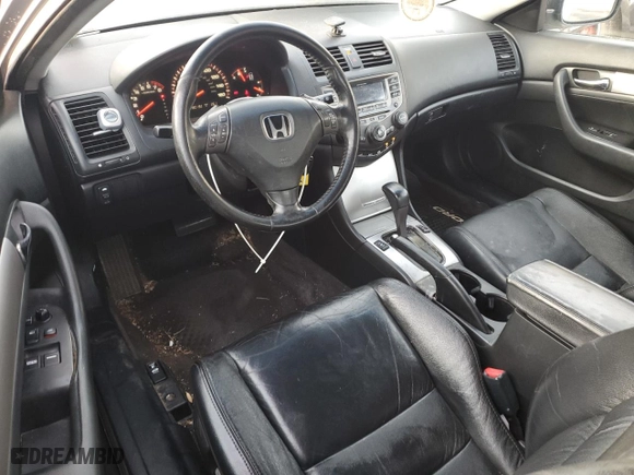 2007 Honda Accord Cpe EX-L with VIN 1HGCM72677A009747, listed as a Copart auction lot 44748735 with 180,192 mi miles and Salvage Title. Bid and sale history available at carsss.com. Image 8.