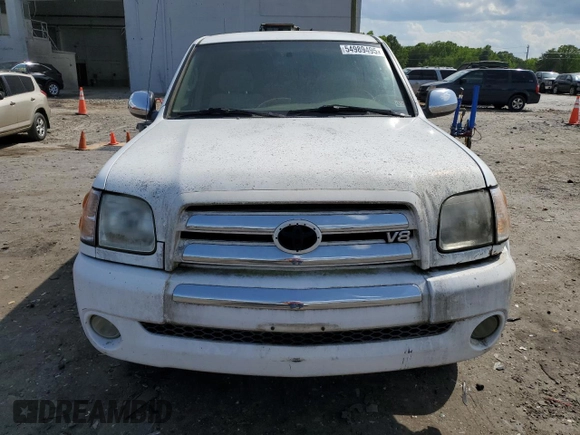 2004 Toyota Tundra SR5 with VIN 5TBDT44154S441153, listed as a Copart auction lot 54989495 with 350,356 mi miles and Clean Title. Bid and sale history available at DreamBid. Image 5.