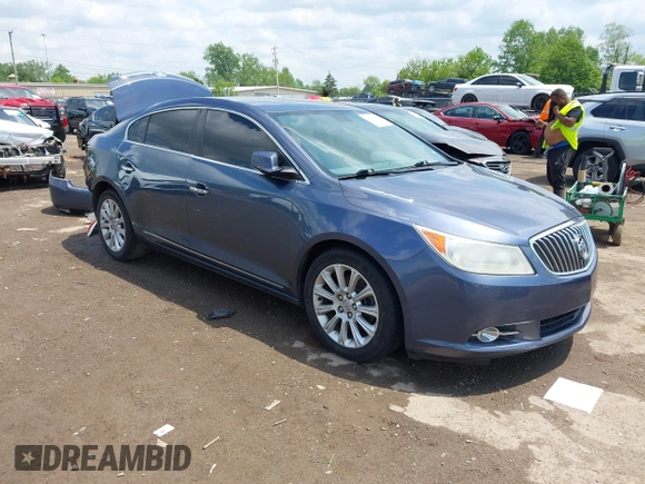 2013 Buick LaCrosse Leather z VIN 1G4GC5E36DF188477, wystawiony jako IAAI lot #42265239 z przebiegiem 186 454 mil mil oraz . Historia ofert i sprzedaży dostępna na DreamBid. Obrazek 1.