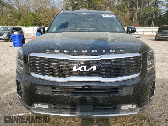 2022 Kia Telluride SX with VIN 5XYP5DHC9NG219577, listed as a Copart auction lot 50753995 with 53,699 mi miles and Salvage Title. Bid and sale history available at DreamBid. Image 5.