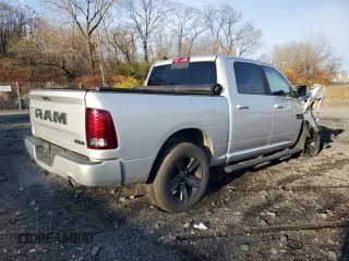 2018 Ram 1500 Sport z VIN 1C6RR7MT8JS125030, wystawiony jako Copart lot #82234574 z przebiegiem 125 504 mil mil oraz Szkoda całkowita • Salvage title. Historia ofert i sprzedaży dostępna na DreamBid. Obrazek 3.