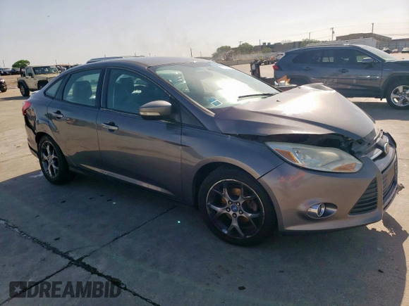 2013 Ford Focus SE with VIN 1FADP3F24DL213812, listed as a Copart auction lot 52740755 with Not Provided miles and Salvage Title. Bid and sale history available at carsss.com. Image 4.